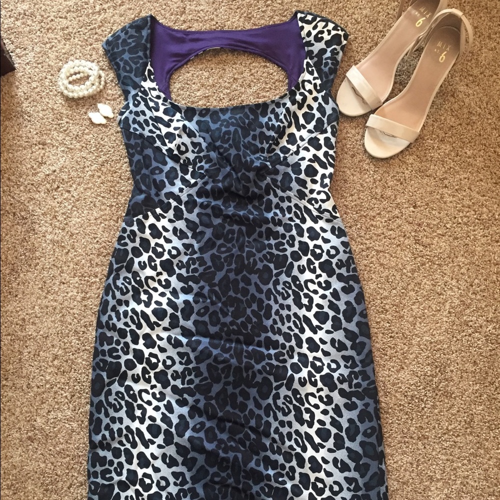 Sexy and stylish cheetah dress